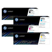 Kit 4x Cores Toner 202A M281FDW M254DW I BK+C+Y+M