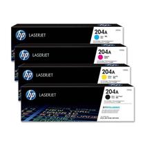 Kit 4x Cores Toner 204A M180NW M-180NW B+C+Y+M Kit 4x Cores Toner 204A M180NW M-180NW B+C+Y+M