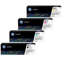 Kit 4x Cores Toner Hew. Pack. 201A M252DW M277DW B+C+Y+M Kit 4x Cores Toner Hew. Pack. 201A M252DW M277DW B+C+Y+M