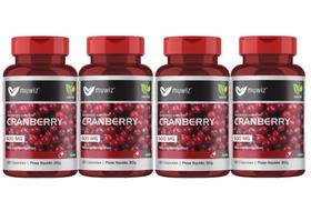 Kit 4x Cranberry 500mg 60 capsulas -Trato urinario - Muwiz