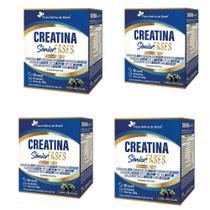 Kit 4x Creatina Sênior Fases + Associações Jabuticaba 4x20 sachês 200 gramas Flora Nativa Sabor:Jabuticaba Kit 4x Creatina Sênior Fases + Associações Jabuticaba 4x20 sachês 200 gramas Flora Nativa Sabor:Jabuticaba