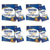 Kit 4x Creatina Sênior Fases + Associações Tangerina 4x20 sachês 200 gramas cada Flora Nativa Sabor:Tangerina Kit 4x Creatina Sênior Fases + Associações Tangerina 4x20 sachês 200 gramas cada Flora Nativa Sabor:Tangerina