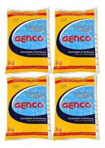 Kit 4x Decantador Sulfato De Alumínio Piscina Genco 2 Kg Kit 4x Decantador Sulfato De Alumínio Piscina Genco 2 Kg