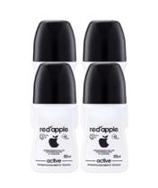 Kit 4x Desodorante Roll-On Active 50ml - Red Apple