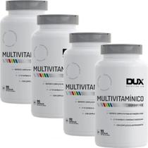 Kit 4x Dux Nutrition Multivitamínico 90 Cápsulas - Energia Nutrição