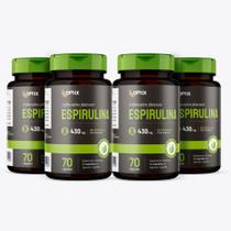 Kit 4x - Espirulina - 70 cápsulas