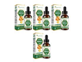 Kit 4x Extrato de Própolis Verde 30ml Flora Nativa do Brasil