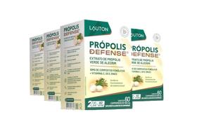 Kit 4x Extrato de Própolis Verde de Alecrim 60 cápsulas Lauton