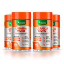 Kit 4x Frascos Extrato De Laranja Moro, Café Verde, Cromo 3X1 - 240 Cápsulas, 700mg - Denavita