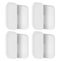 Kit 4x Gancho de Parede Toalha Roupas Adesivo Ou Branco Kit 4x Gancho de Parede Toalha Roupas Adesivo Ou Branco