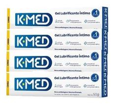 Kit 4x Gel Lubrificante Íntimo K-Med 50g - Cimed Kit 4x Gel Lubrificante Íntimo K-Med 50g - Cimed