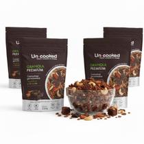 kit 4x Granola UNCOOKED Castanhas Germinadas c/ Brawnie 250g kit 4x Granola UNCOOKED Castanhas Germinadas c/ Brawnie 250g