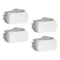 Kit 4x Interruptor Paralelo S3B72030 Branco Miluz Schneider