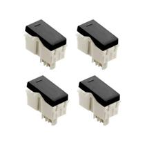 Kit 4x Interruptor Simples 57215/010 Grafite Liz Tramontina Kit 4x Interruptor Simples 57215/010 Grafite Liz Tramontina