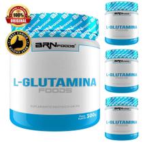 Kit 4X L-Glutamina 300G