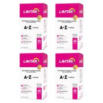 Kit 4x Lavitan A-z Mulher Suplemento Vitamínico E Mineral Com Zinco 60 Comprimidos Cimed