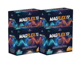 Kit 4x Magflex T2 Ultra 40mg Com 60 Cápsulas - La San Day