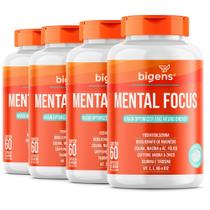 Kit 4x mental focus 60 caps bigens