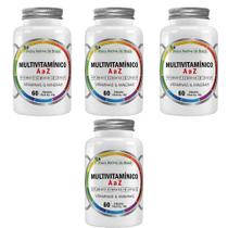 Kit 4x Multivitamínico A a Z 500mg 4x60 cps Flora Nativa