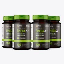 Kit 4x - Ômega 3 (1 g) - 100 cápsulas