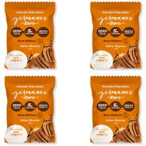 Kit 4x Palha Italiana Churros Zero Açúcar 30g 5g Whey Protein