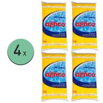 Kit 4X Ph Certo Alcalinizante Elevador Alcalinidade 2Kg - Genco