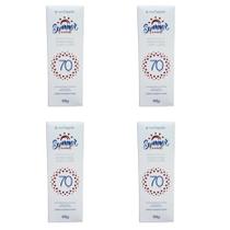 Kit 4x Protetor Solar Facial Summer FPS 70 60ml - Red