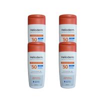 Kit 4x Protetor Solar Helioderm FPS 50 200ml - KLEY HERTZ