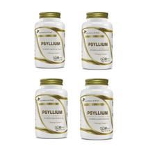 Kit 4x Psyllium 4x60 cps Flora Nativa Sabor:Sem sabor