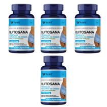 Kit 4x Quitosana Psyllium + Spirulina 4x120 Cápsulas Muwiz Kit 4x Quitosana Psyllium + Spirulina 4x120 Cápsulas Muwiz