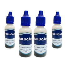 Kit 4x Reagente Medição Teste Alcanalidade de Piscina - Indicador