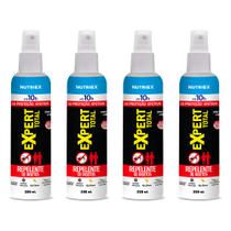 Kit 4x Repelente de Insetos Expert Total Contra Mosquitos da Dengue 200ml Spray