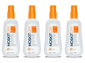 Kit 4x Repelente de Insetos Moskitoff Adulto Contra Mosquito da Dengue Spray 200ml Farmax