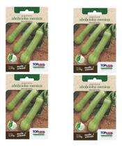 Kit 4x Sementes Abobrinha Menina Brasileira Abóbora Original