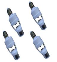 KIT 4X Sensores Presença Fotocélula para Lâmpada Soquete E27