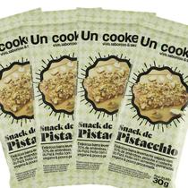 Kit 4x Snack Pistacchio Amêndoas Frutas 30g Uncooked Zero Açúcar