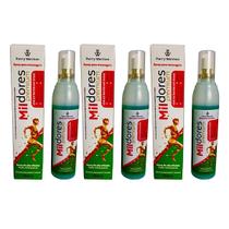 Kit 4x Spray Para Massagem Mildores Premium com Arnica 120ml Pierry Wermon