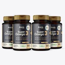 Kit 4x - Super Ômega 3 - 120 cápsulas