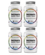 Kit 4x Suplemento Alimentar Magnésio Treonato 600mg 60 cápsulas Flora Nativa Kit 4x Suplemento Alimentar Magnésio Treonato 600mg 60 cápsulas Flora Nativa