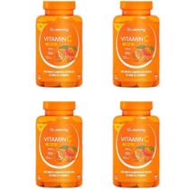 Kit 4x Suplemento Alimentar Vitamin C S/ Tangerina- Gummy