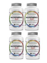 Kit 4x Suplemento Multivitamínico AZ Caps 60 cápsulas Flora Nativa