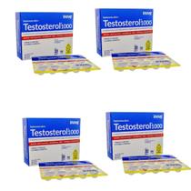 Kit 4x Suplemento Testosterol 1000 30 Comprimidos - Inove
