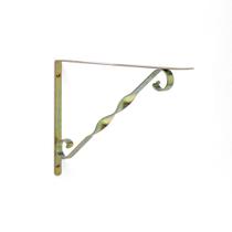 kit 4x Suporte Decorado Mão Francesa para Prateleira 30 cm Bicromatizado kit 4x Suporte Decorado Mão Francesa para Prateleira 30 cm Bicromatizado