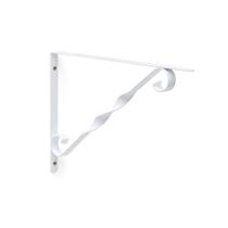 kit 4x Suporte Decorado Mão Francesa para Prateleira 30 cm Branco kit 4x Suporte Decorado Mão Francesa para Prateleira 30 cm Branco