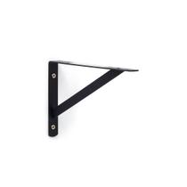 kit 4x Suporte Reforçado Mão Francesa para Prateleira 20 cm Preto kit 4x Suporte Reforçado Mão Francesa para Prateleira 20 cm Preto