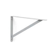 kit 4x Suporte Reforçado Mão Francesa para Prateleira 30 cm Prata kit 4x Suporte Reforçado Mão Francesa para Prateleira 30 cm Prata