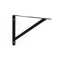 kit 4x Suporte Reforçado Mão Francesa para Prateleira 30 cm Preto kit 4x Suporte Reforçado Mão Francesa para Prateleira 30 cm Preto