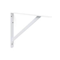 kit 4x Suporte Reforçado Mão Francesa para Prateleira 40 cm Branco kit 4x Suporte Reforçado Mão Francesa para Prateleira 40 cm Branco