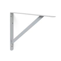 kit 4x Suporte Reforçado Mão Francesa para Prateleira 40 cm Prata kit 4x Suporte Reforçado Mão Francesa para Prateleira 40 cm Prata