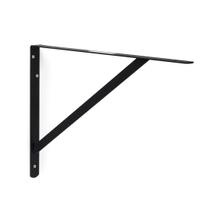 kit 4x Suporte Reforçado Mão Francesa para Prateleira 50 cm Preto kit 4x Suporte Reforçado Mão Francesa para Prateleira 50 cm Preto
